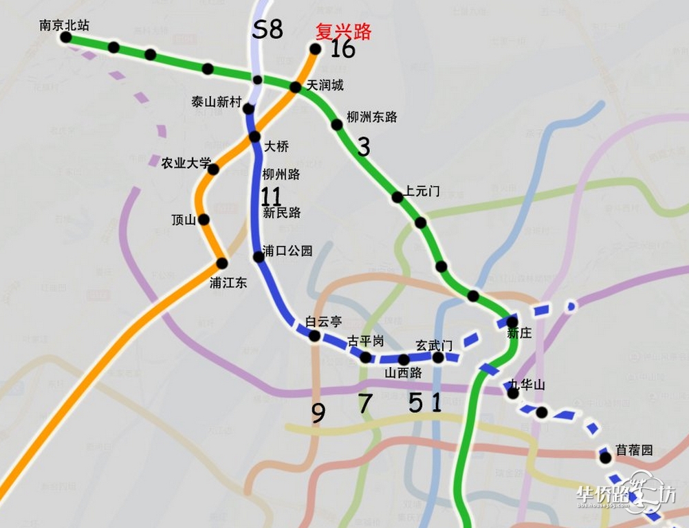 地铁三号线要延到南京北站?