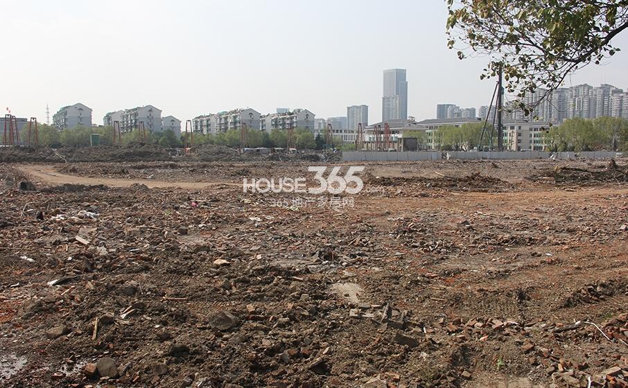 萧山旭辉4、5号地块实景图 2015年4月摄