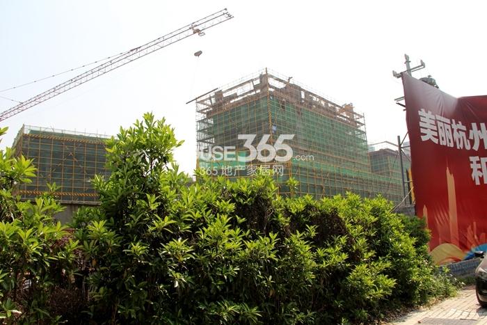 2015年4月份滨江宝龙城市广场项目工地实景