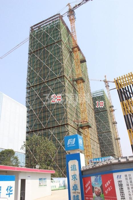 西溪永乐城项目1、2施工进程图（2015.10）