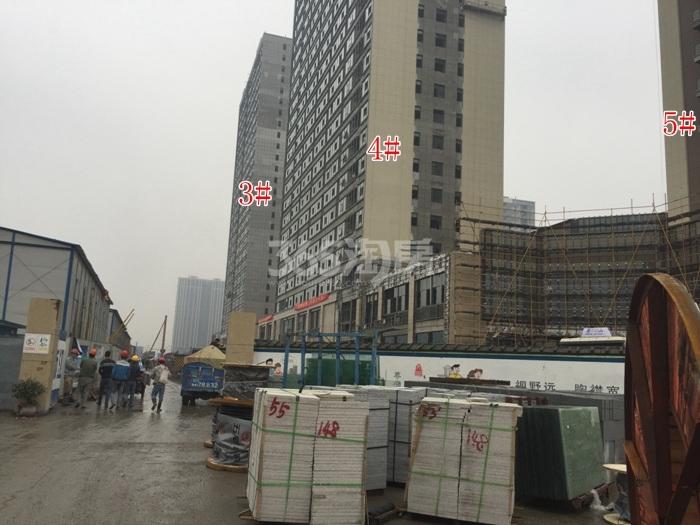 萧山宝龙城市广场3、4、5号楼施工进度 2015年11月摄