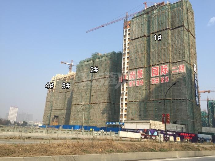 2015年12月天阳尚景国际项目实景--二期1-4号楼