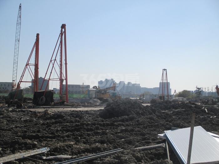 2015年12月杭州大悦城项目施工现场