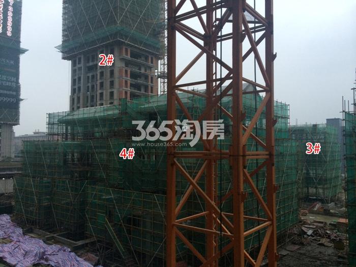 滨江华家池2、3、4号楼施工实景图 2016年1月摄