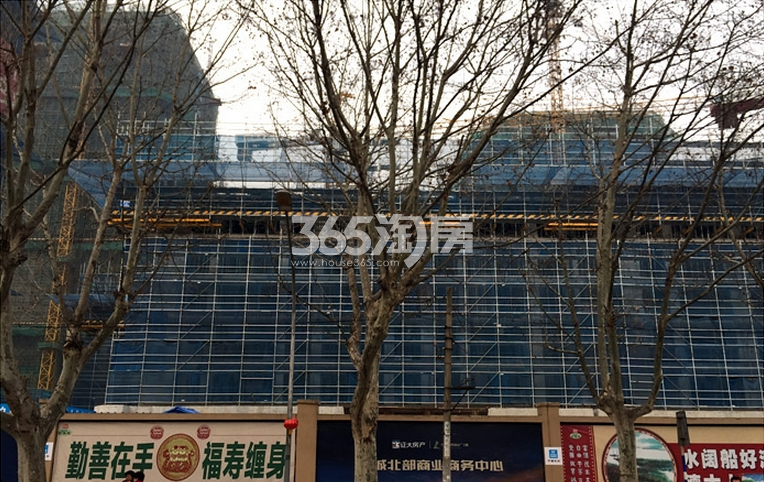 南京证大大拇指广场项目实景图（2016.02.19）