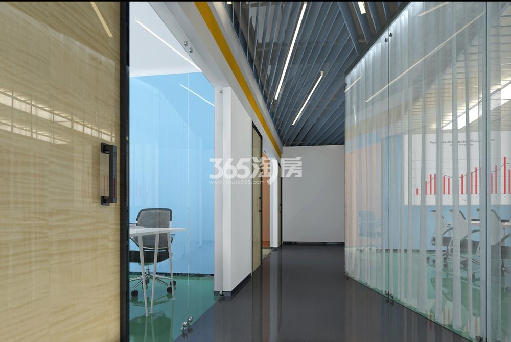 宋都时间国际（淘天地二期）样板房效果图——过道