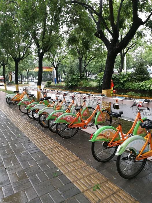 曲江千林郡周边公共自行车（拍摄于2017.7.06）