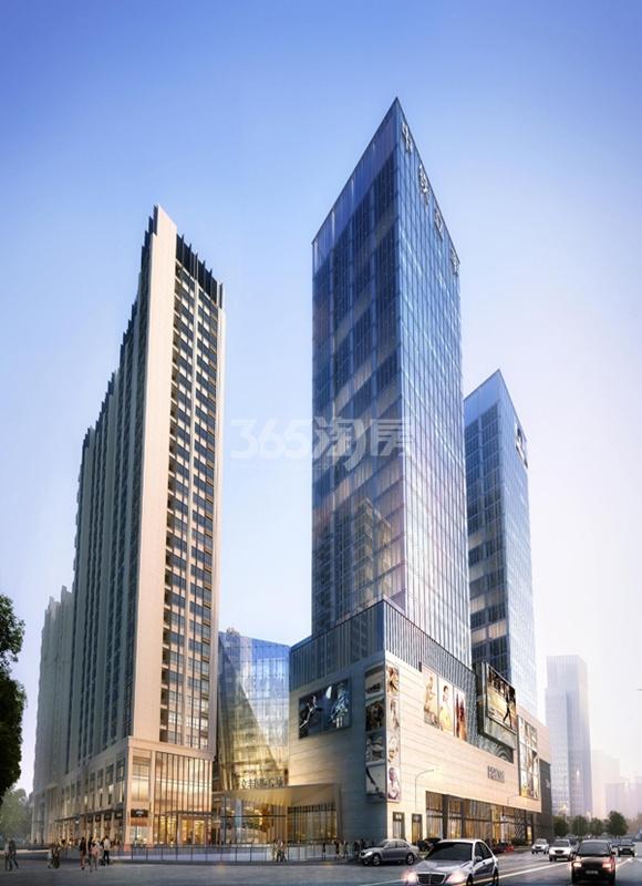 中铁立丰国际广场售楼部实景图_西安中铁立丰国际广场_西安新房网_365